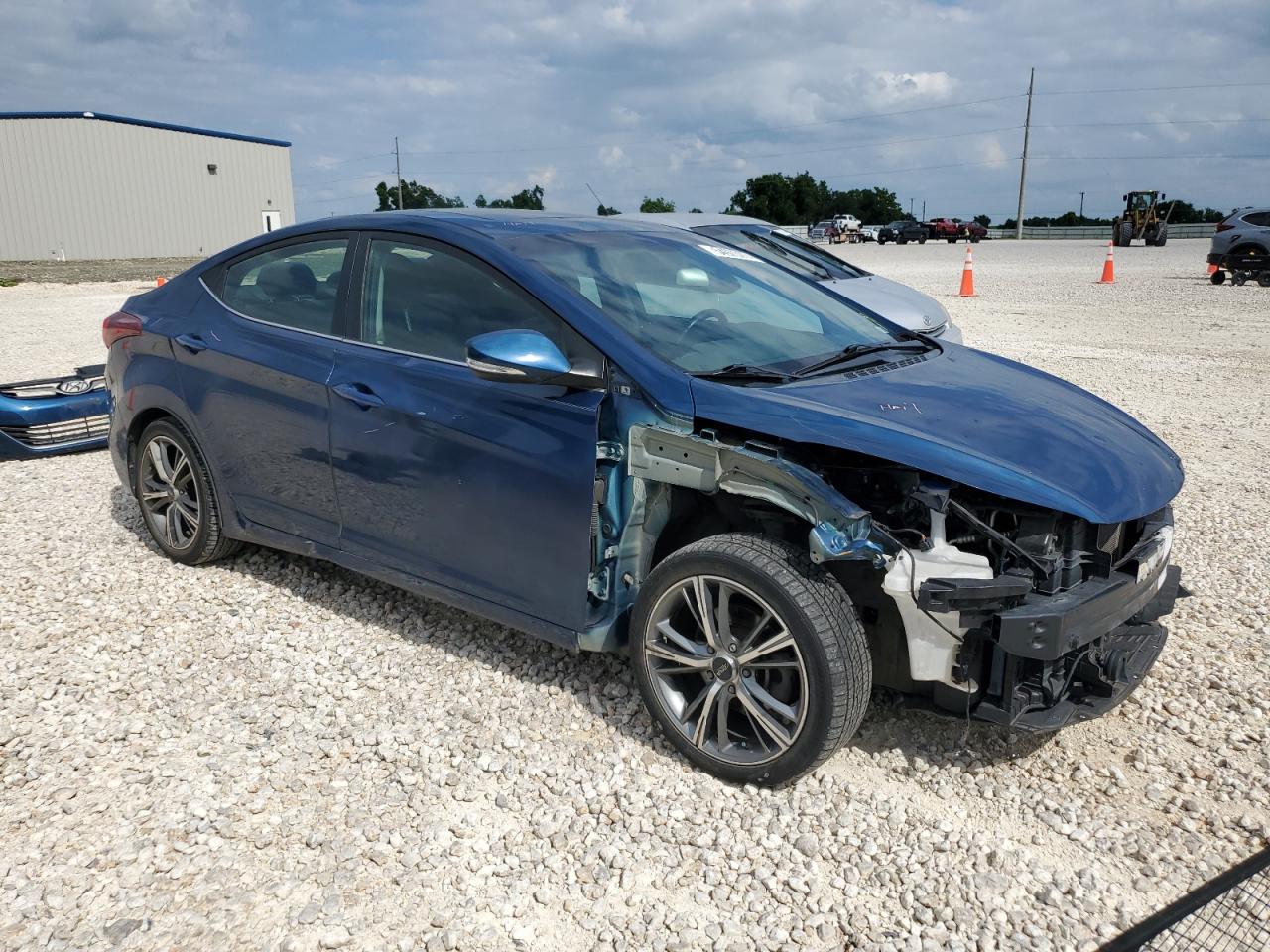 KMHDH4AH4EU174784 2014 Hyundai Elantra Se