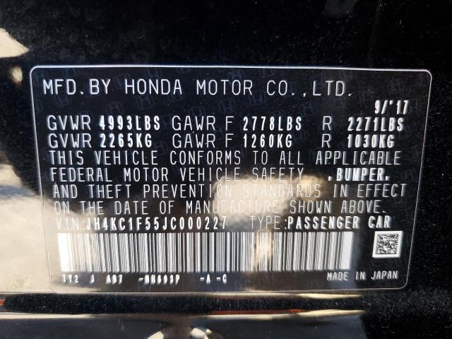 2018 ACURA RLX TECH - JH4KC1F55JC000227