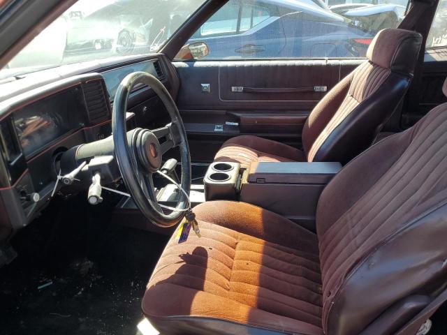 1986 Chevrolet Monte Carlo VIN: 1G1GZ37G1GR198675 Lot: 53802854