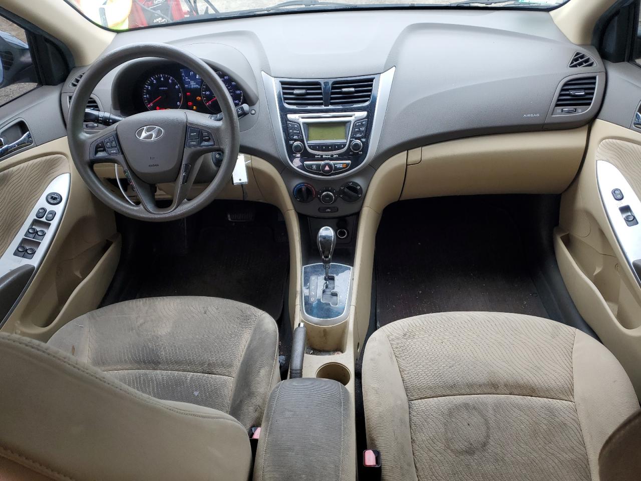 2013 Hyundai Accent Gls vin: KMHCU4AE1DU380110