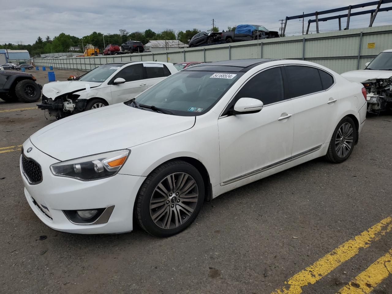 KNALN4D79E5150953 2014 Kia Cadenza Premium