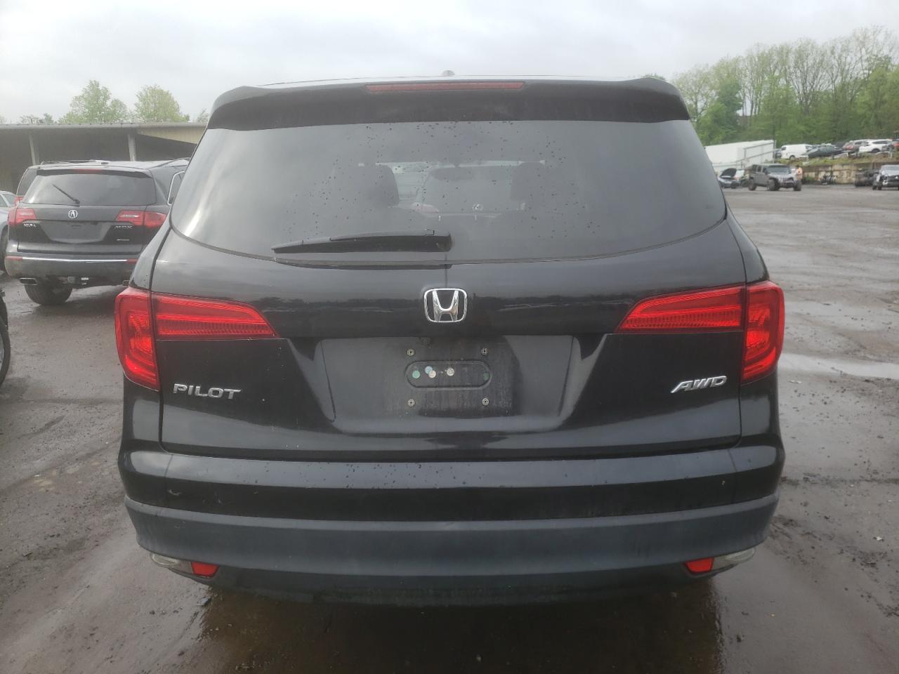 5FNYF6H53HB033706 2017 Honda Pilot Exl