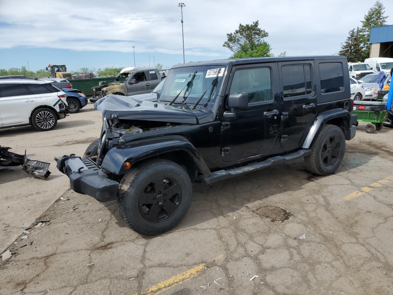 1J4BA5H1XAL108877 2010 Jeep Wrangler Unlimited Sahara