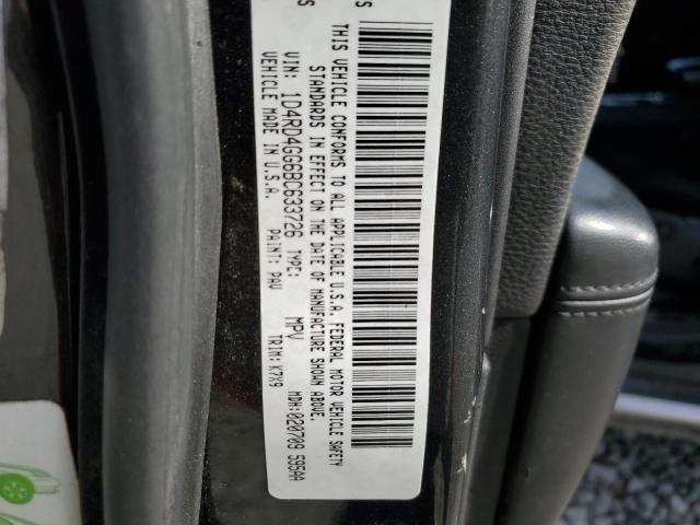 2011 Dodge Durango Crew VIN: 1D4RD4GG6BC633726 Lot: 56552274