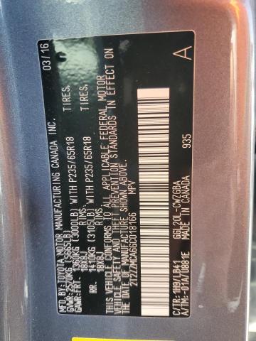 2016 Lexus Rx 350 VIN: 2T2ZZMCA6GC018166 Lot: 55512994