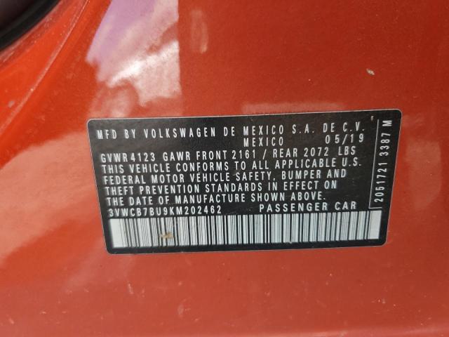 2019 VOLKSWAGEN JETTA S - 3VWCB7BU9KM202462