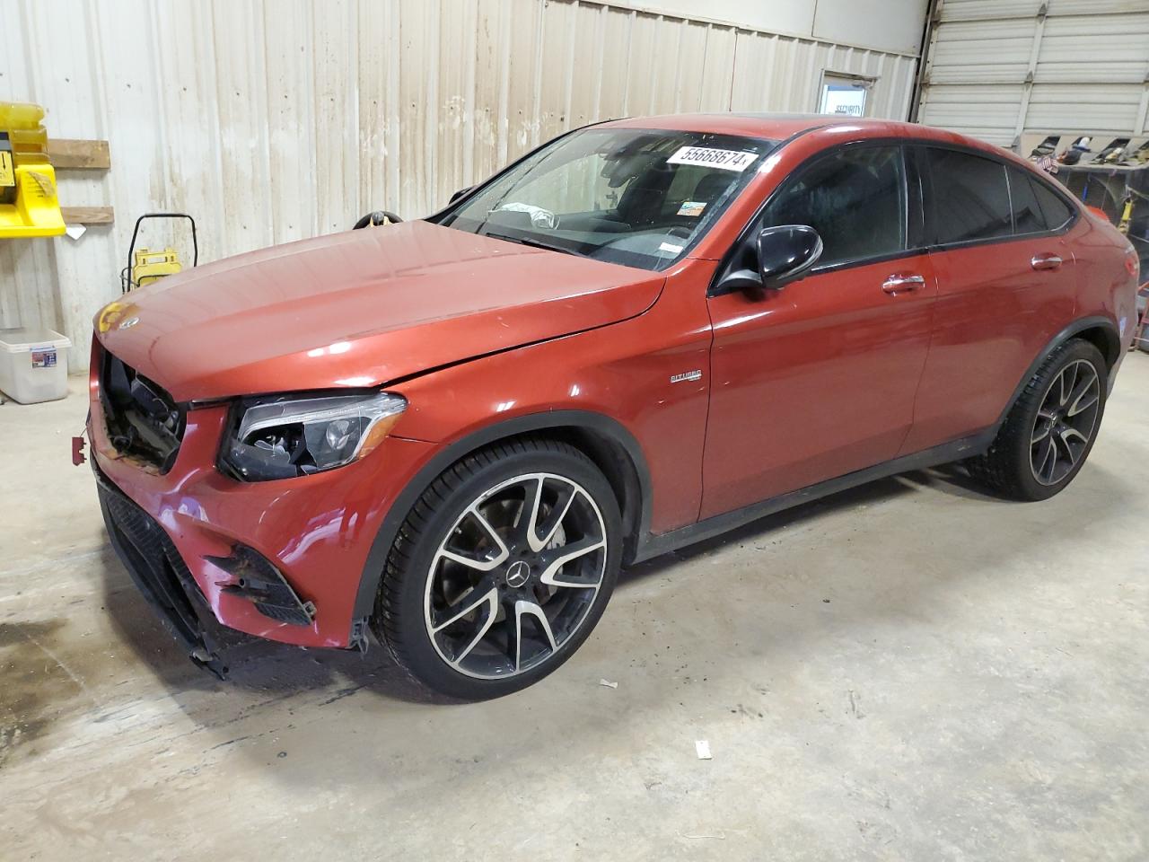 WDC0J6EB8KF666771 2019 Mercedes-Benz Glc Coupe 43 4Matic Amg