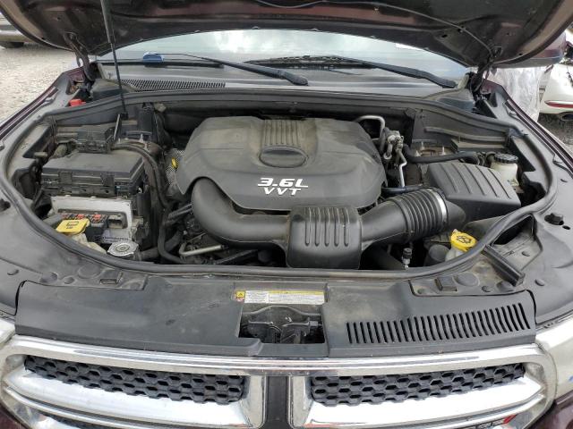 2012 Dodge Durango Sxt VIN: 1C4RDHAG2CC230325 Lot: 53290034