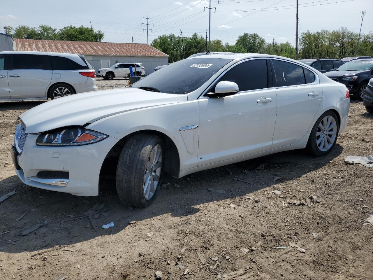 2013 Jaguar Xf vin: SAJWJ0EFXD8S86470