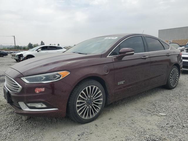Lot #2542849528 2017 FORD FUSION TIT salvage car