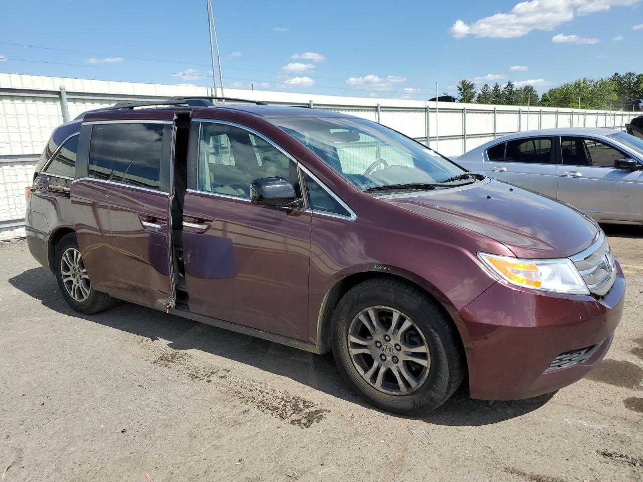 5FNRL5H6XCB138770 2012 Honda Odyssey Exl