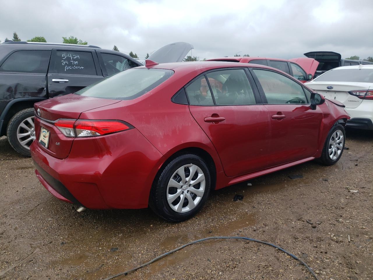 Lot #2811655049 2022 TOYOTA COROLLA LE