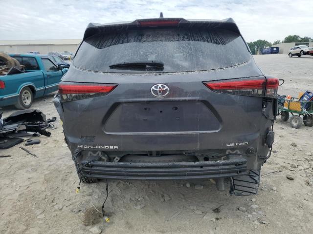 2022 Toyota Highlander L VIN: 5TDBZRBH2NS195349 Lot: 55724524