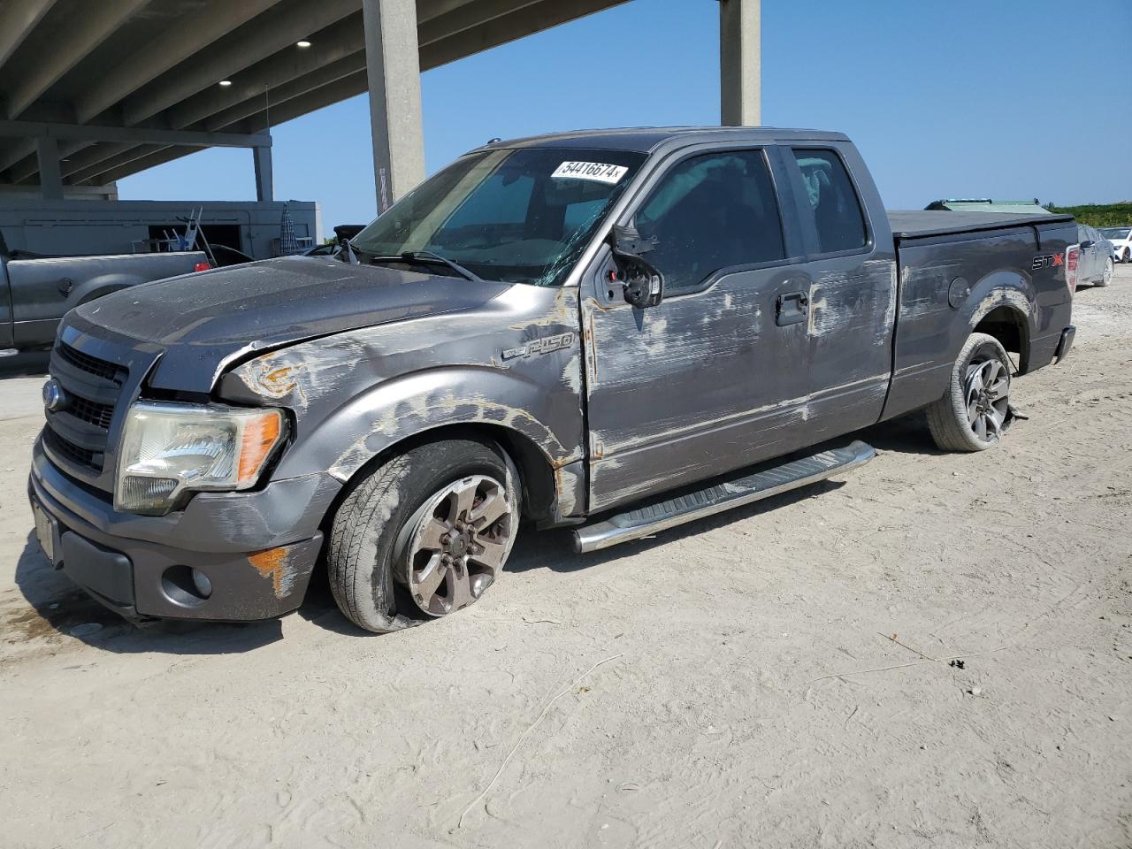 1FTFX1CFXDKG16973 2013 Ford F150 Super Cab