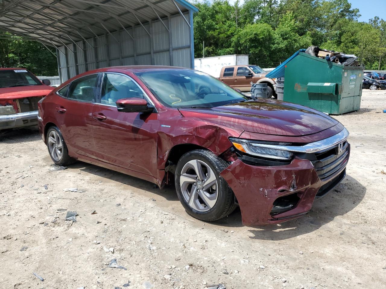 19XZE4F51KE011182 2019 Honda Insight Ex