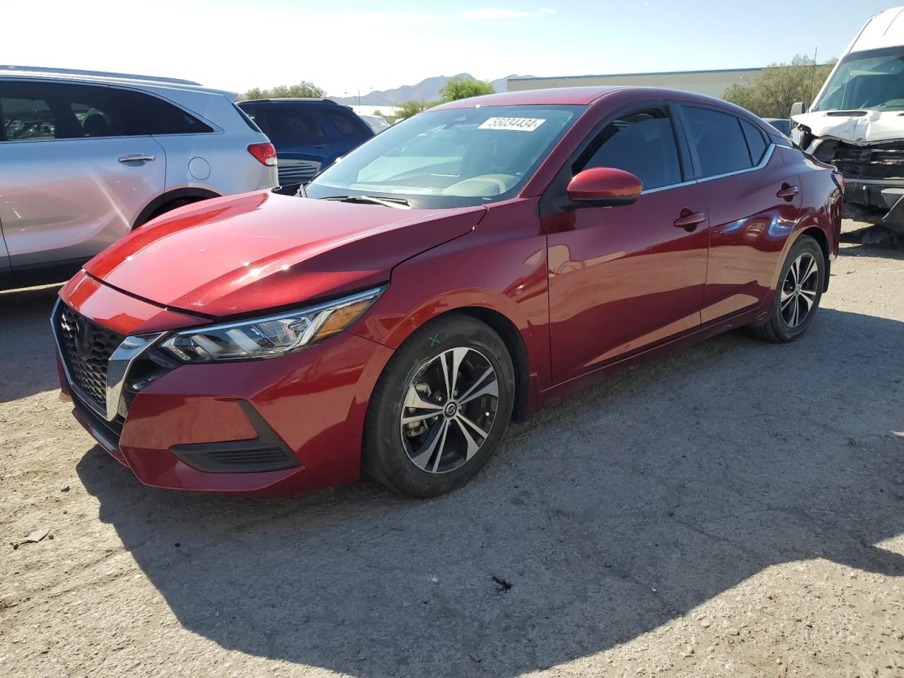 2022 Nissan Sentra Sv vin: 3N1AB8CVXNY215941