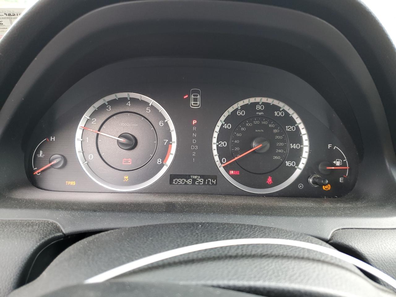 1HGCP2F7XBA132755 2011 Honda Accord Ex