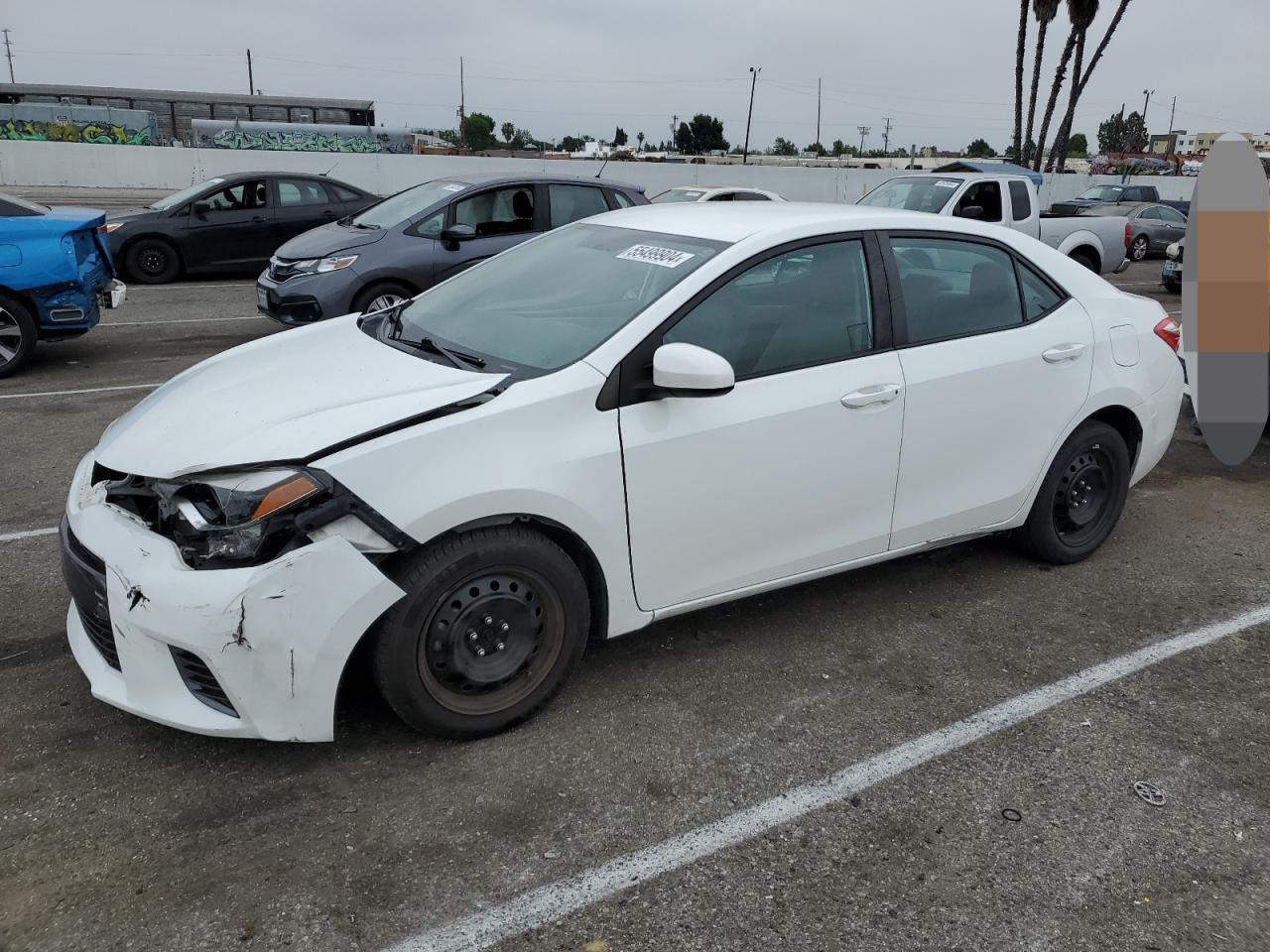 2016 Toyota Corolla L vin: 5YFBURHE5GP401402