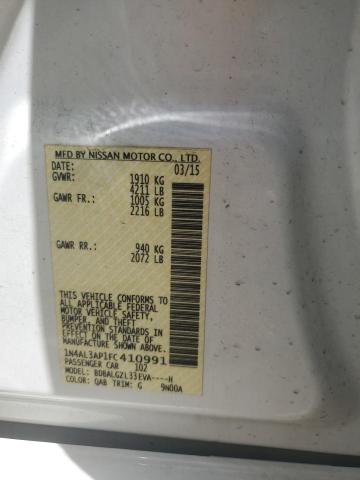 2015 NISSAN ALTIMA 2.5 - 1N4AL3AP1FC410991