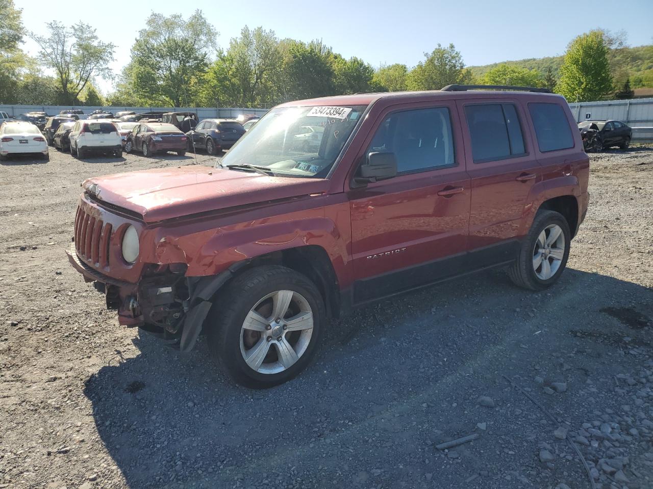 1C4NJRFB3CD624730 2012 Jeep Patriot Latitude