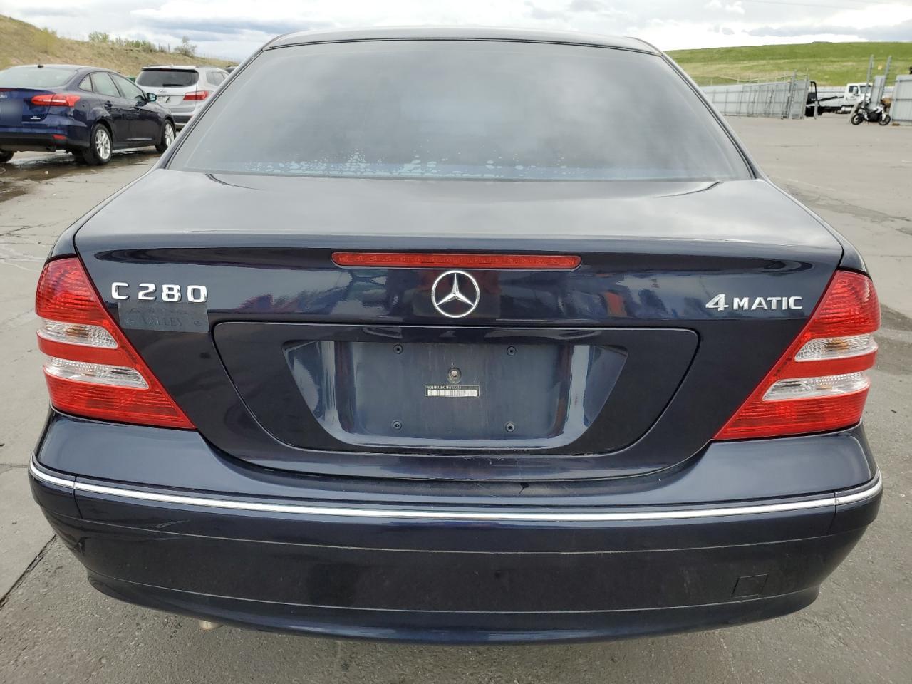 WDBRF92H97F893739 2007 Mercedes-Benz C 280 4Matic