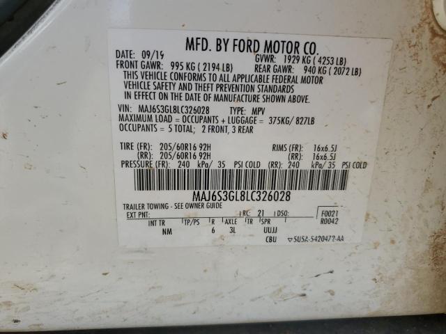2020 FORD ECOSPORT S - MAJ6S3GL8LC326028