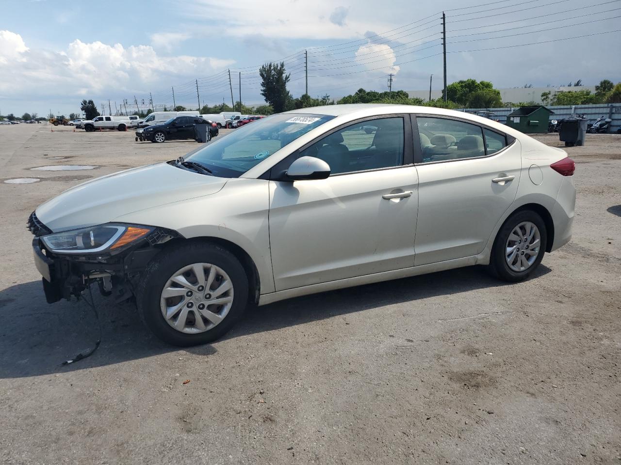 KMHD74LF3JU580564 2018 Hyundai Elantra Se