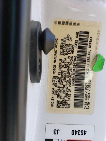 2010 Toyota Corolla Base VIN: 1NXBU4EE9AZ247841 Lot: 54700254