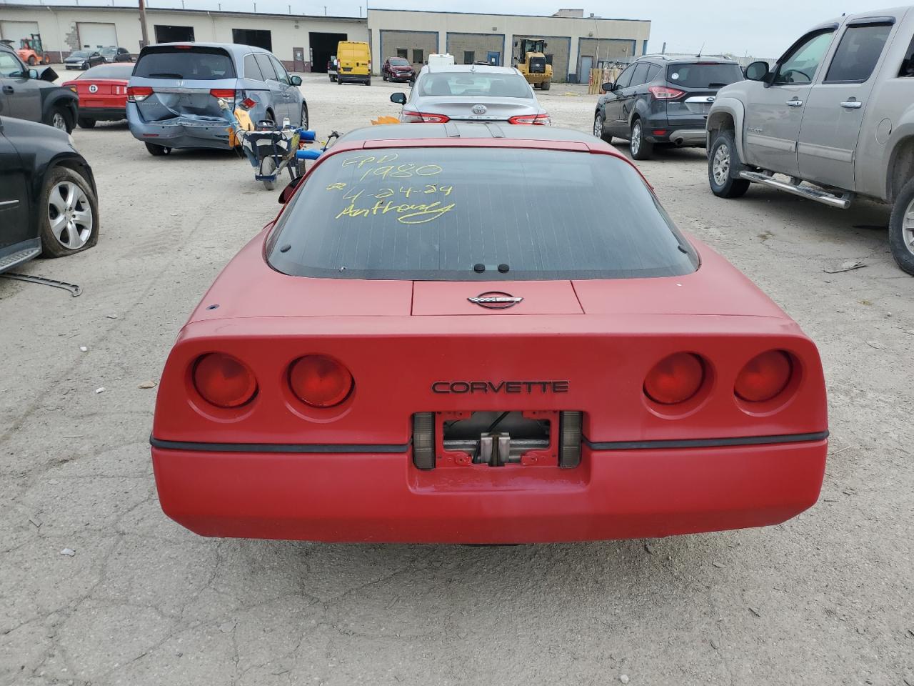 1G1AY0780E5121980 1984 Chevrolet Corvette