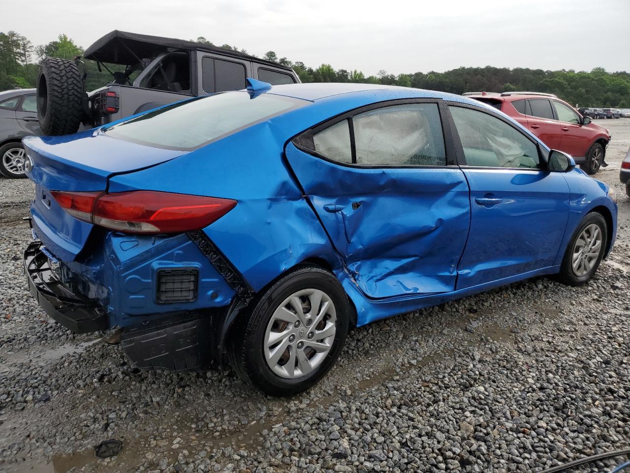 KMHD74LF2HU118703 2017 Hyundai Elantra Se