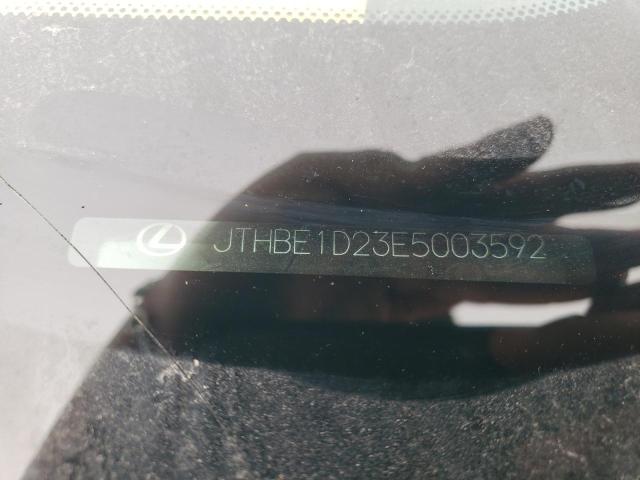 2014 Lexus Is 350 VIN: JTHBE1D23E5003592 Lot: 57113734