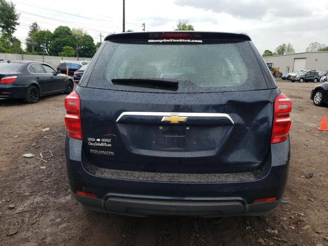 2017 Chevrolet Equinox Ls VIN: 2GNALBEK7H1595079 Lot: 54496754