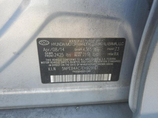 5NPEB4AC7EH929161 2014 Hyundai Sonata Gls