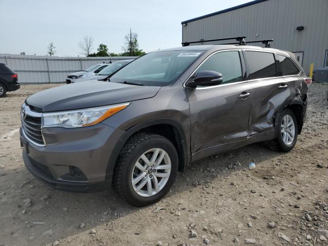 2016 Toyota Highlander Le VIN: 5TDBKRFH0GS353270 Lot: 56449944