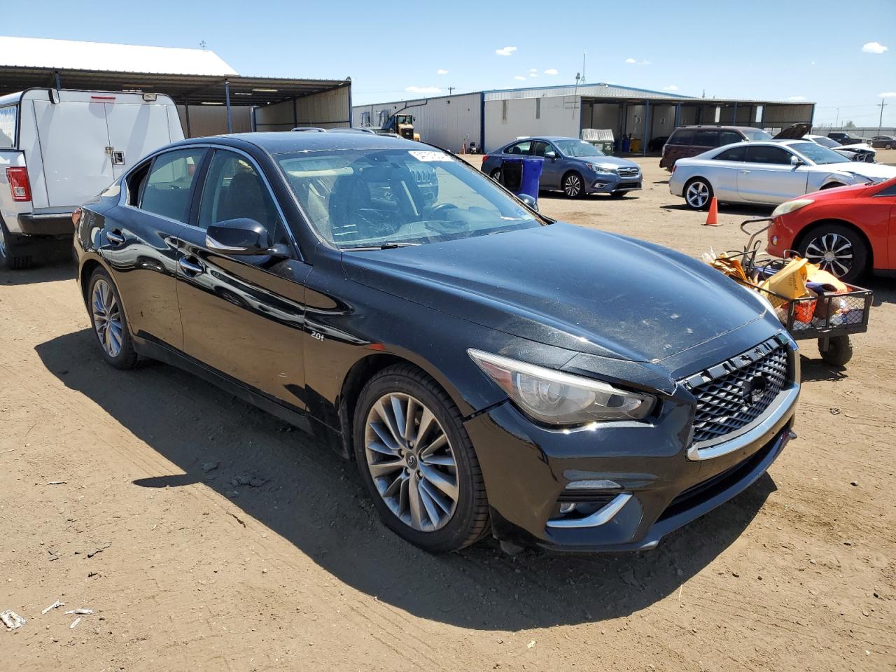 JN1CV7AR2JM280599 2018 Infiniti Q50 Pure