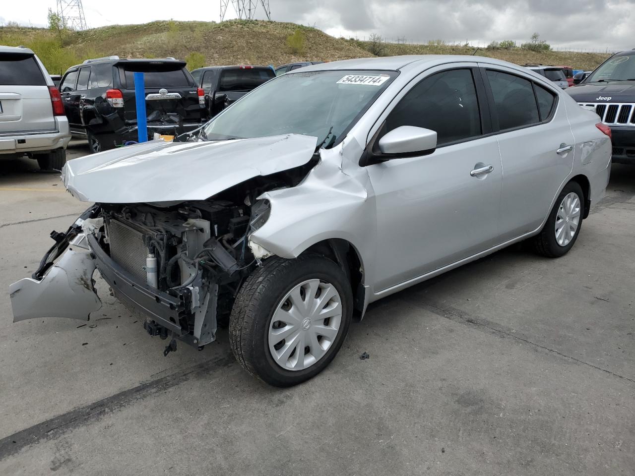 2017 Nissan Versa S vin: 3N1CN7AP2HK471948