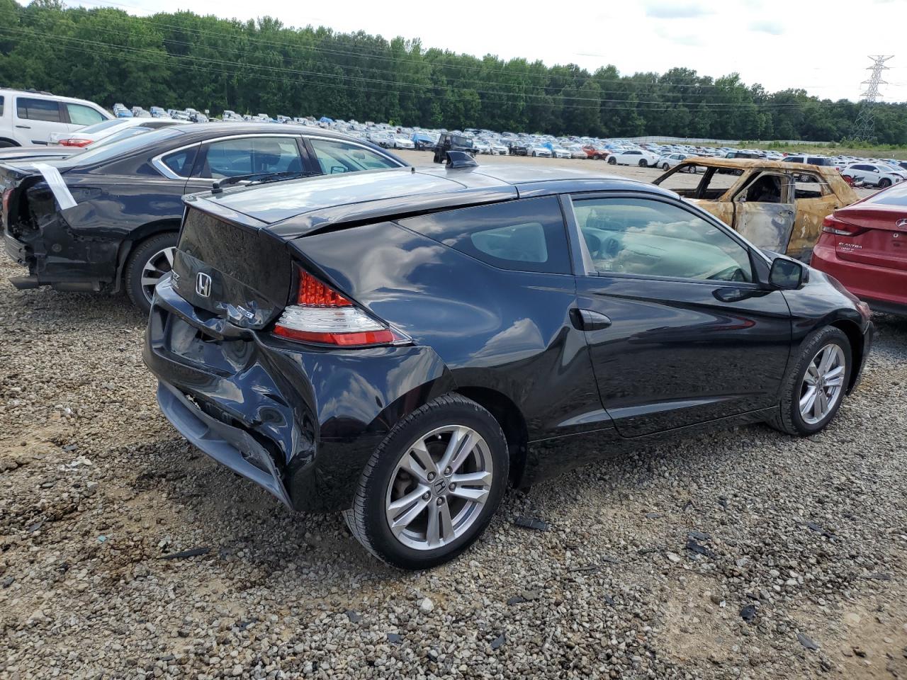 JHMZF1D67CS004628 2012 Honda Cr-Z Ex