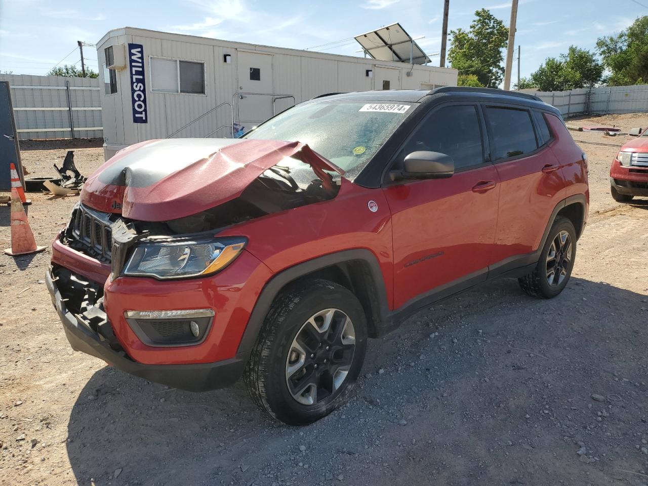 3C4NJDDB6JT467241 2018 Jeep Compass Trailhawk