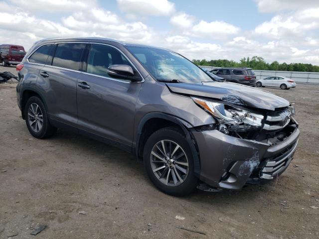 2019 Toyota Highlander Se VIN: 5TDJZRFHXKS622729 Lot: 55376544