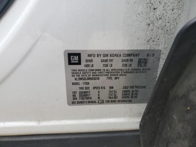 2021 Chevrolet Trailblazer Activ VIN: KL79MSSL6MB030240 Lot: 55390644