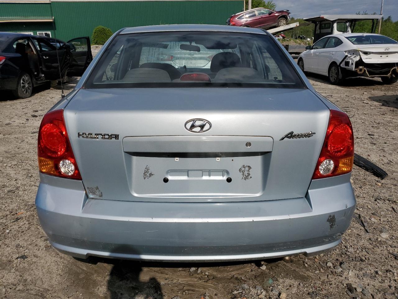 KMHCG45C85U629536 2005 Hyundai Accent Gl