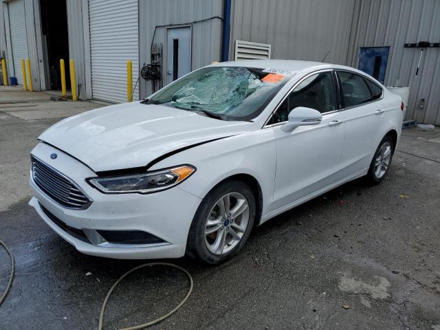 Lot #2524152660 2018 FORD FUSION SE salvage car