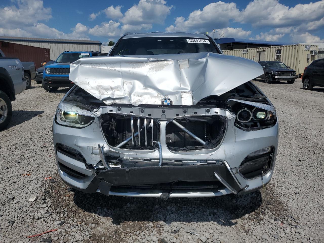 2019 BMW X3 Sdrive30I vin: 5UXTR7C57KLR52271