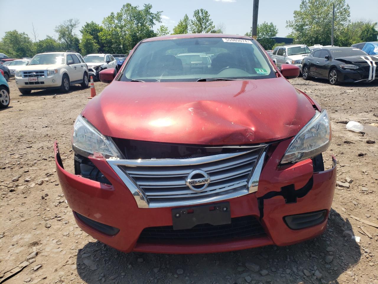 3N1AB7AP1EY302075 2014 Nissan Sentra S