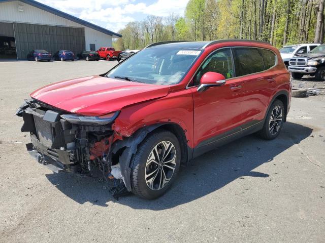 2020 Hyundai Santa Fe Limited VIN: 5NMS5CAA7LH195960 Lot: 53056974