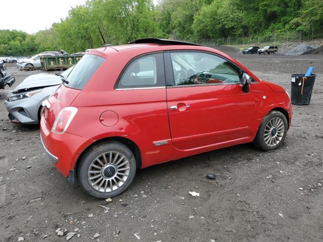 2012 Fiat 500 Lounge VIN: 3C3CFFCR7CT104067 Lot: 54599074