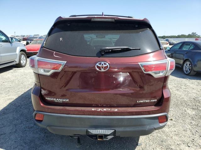 VIN 5TDDKRFH2ES045815 2014 Toyota Highlander, Limited no.6