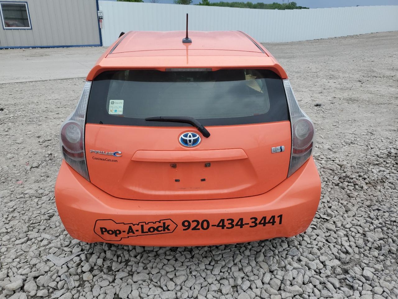 JTDKDTB35D1039821 2013 Toyota Prius C