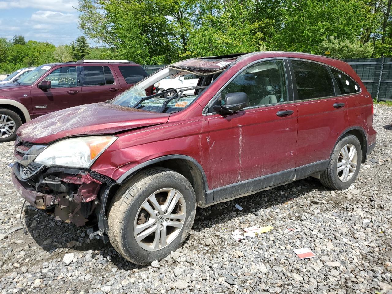 5J6RE4H53BL121553 2011 Honda Cr-V Ex