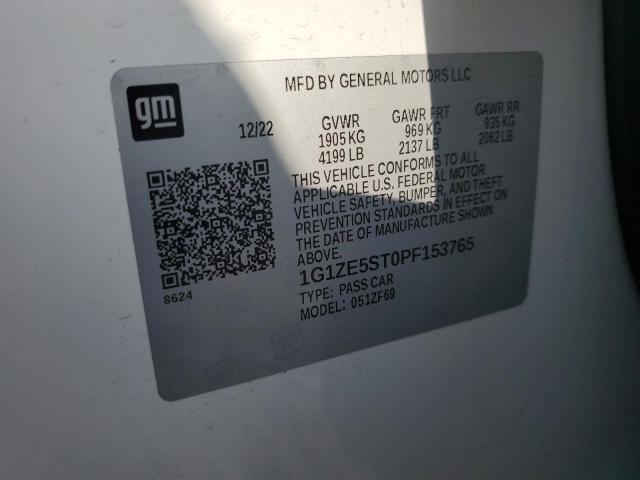 2023 CHEVROLET MALIBU PRE - 1G1ZE5ST0PF153765